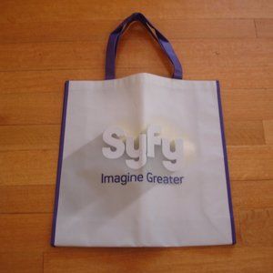 2/$12: SYFY IMAGINE GREATER Tote 18.5" x 18.5"